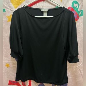 Black plain top